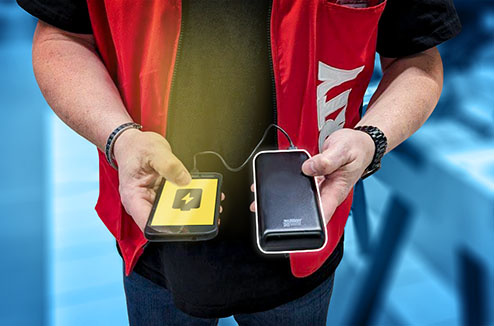 Puissance de batterie externe pour smartphone et tablette