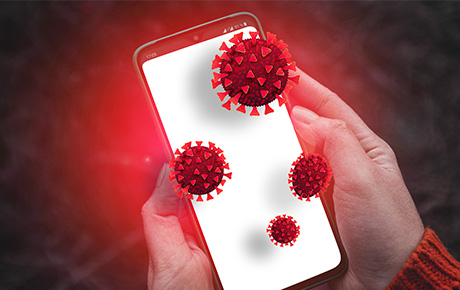 Smartphone, un nid à bactéries