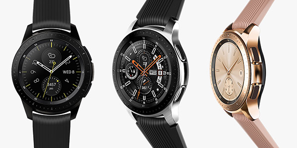 3 modèles de Galaxy Watch Samsung