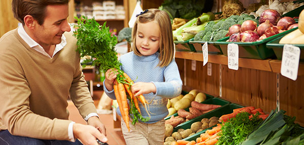 Acheter des légumes frais et de saison permet de manger sainement
