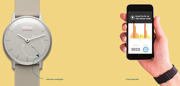 Montre withings activité pop online