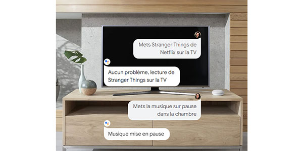 L'Assistant Google peut aussi lancer la lecture de votre programme préféré à la TV. 