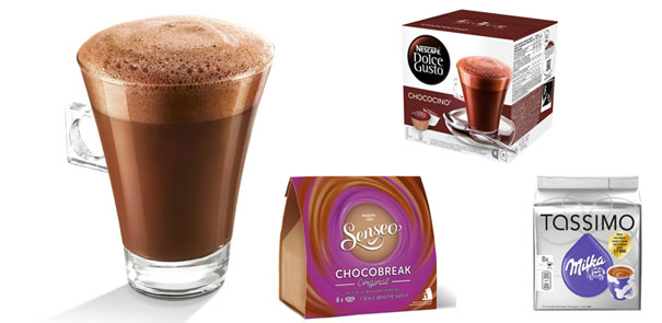 Le Chocolat chaud en dosette, soluble ou pré-dosé - Café Dosette