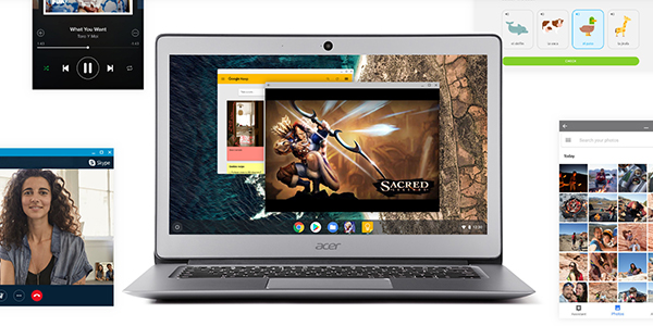 Interfaces de Chromebook