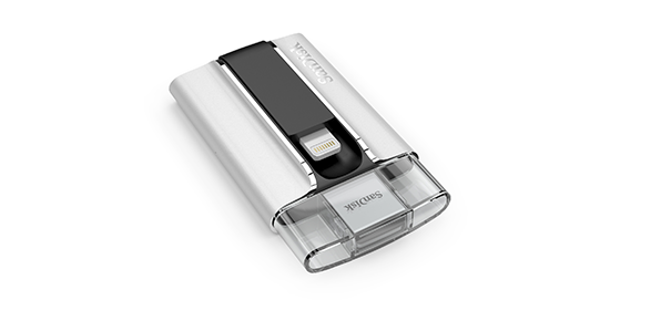 Clé USB Sandisk pour iPhone : design