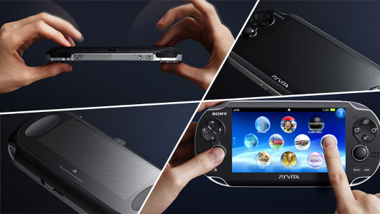 La PS Vita dispose de joysticks et d'un écran tactile pour jouer