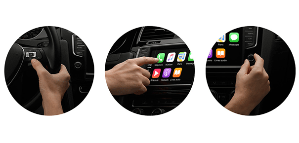Les différents modes d'utilisation d'Apple Car Play