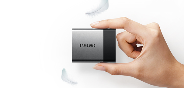 Design du disque SSD Samsung T3