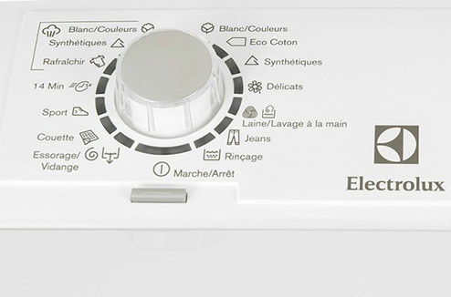 Fonction défroissage vapeur sur le lave-linge Electrolux