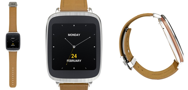 Design de la montre connectée Asus Zenwatch