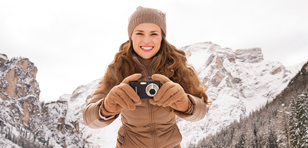 Utiliser son appareil photo à la neige