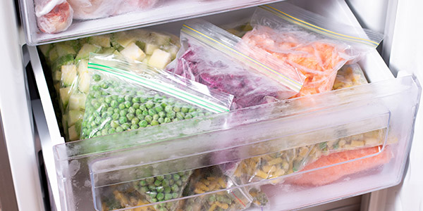 Le freezer permet de conserver pour une durée limitée les produits surgelés 