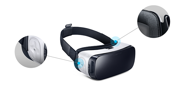 Design du casque de réalité virtuelle Samsung Galaxy Gear VR