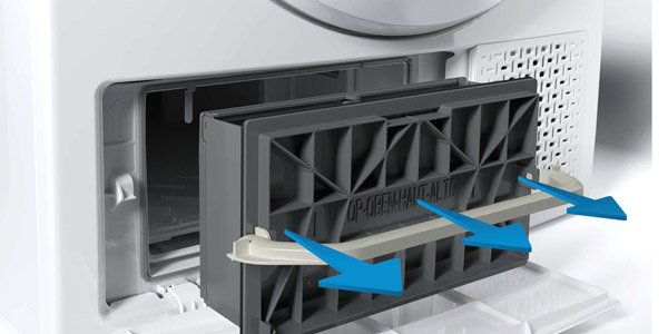 Nos sèche-linges condensation, pompe à chaleur et évacuation