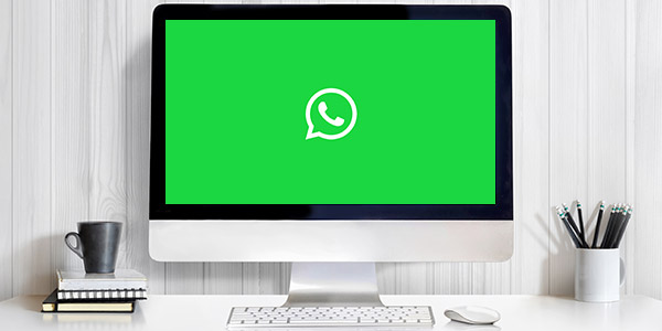 L'application de messagerie WhatsApp est également disponible sur PC.