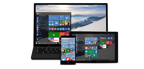 Avec Windows 10, l'interface s'adaptera en fonction de votre appareil