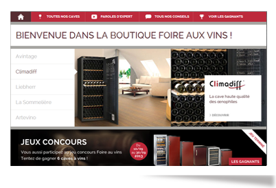 boutique Foire aux Vins