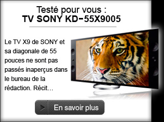 SONY KD-55X9005 4K UHD test pour vous