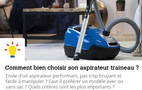 Comment bien choisir son aspirateur traineau