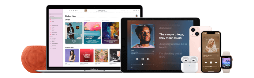 Apple music sur plusieurs appareils