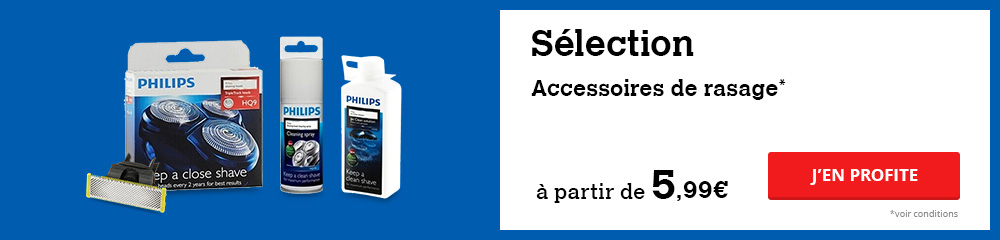 Slection accessoires de rasage