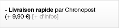 Livraison rapide Chronopost
