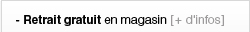 retrait magasin