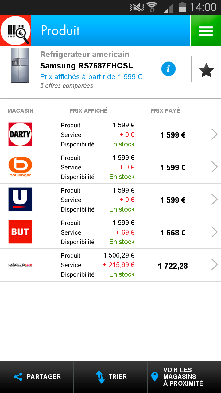 comparateur prix