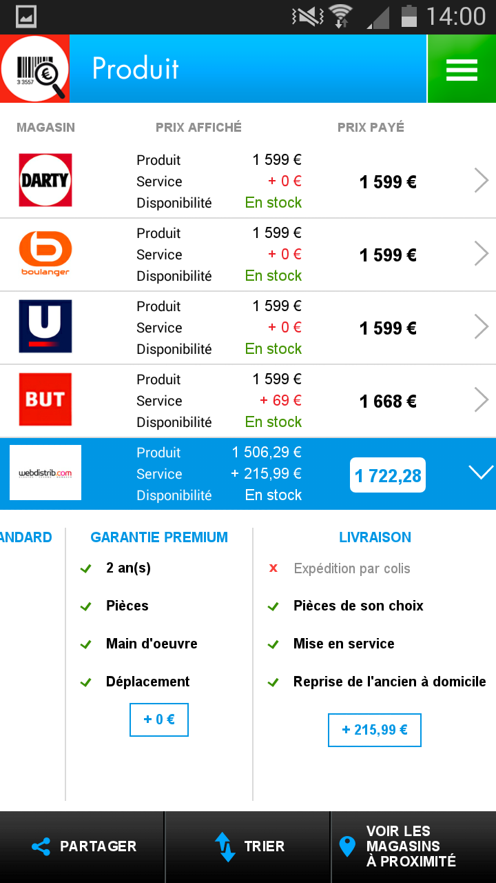 comparateur prix