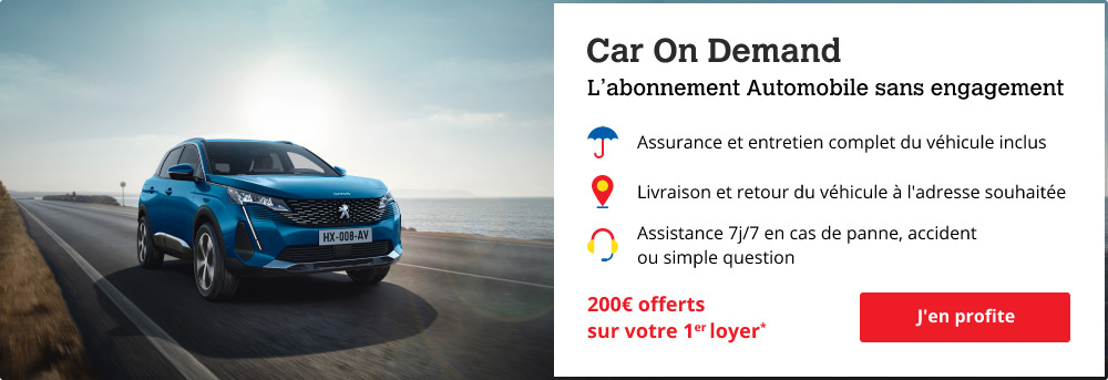 car on Demand, l'abonnement automobile sans engagement