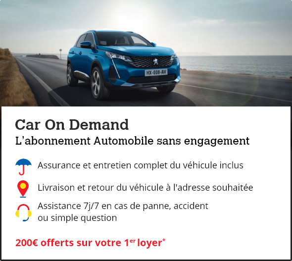 car on Demand, l'abonnement automobile sans engagement
