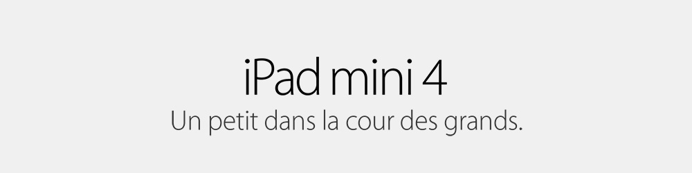 iPad mini 4