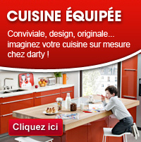 Cuisine �quip�e conviviale, design, originale... imaginez votre cuisine sur mesure chez Darty