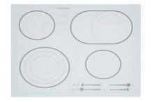 Table vitrocéramique: ELECTROLUX EHS60210IW BLANC