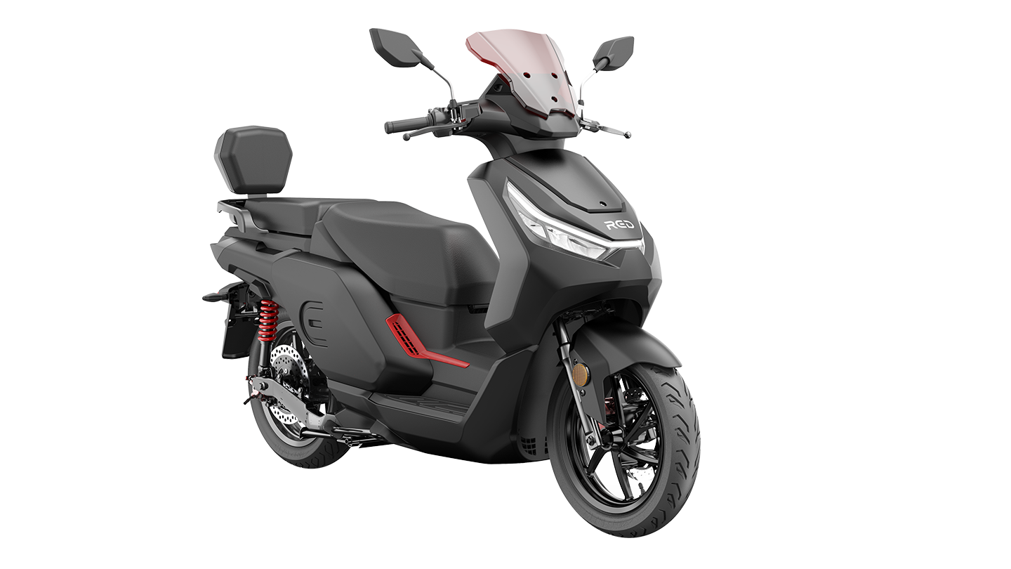 Scooter RED 100% lectrique