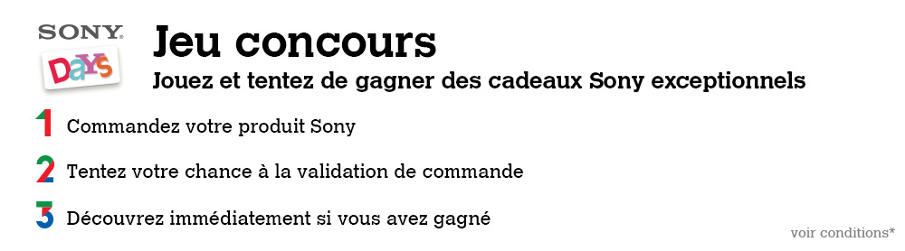 Sony Days - Concours