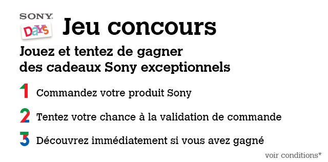 Sony Days - Concours