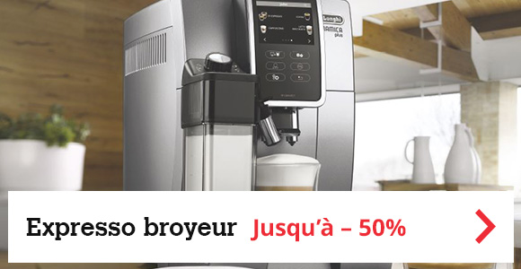 Expresso Broyeur jusqu' 50%