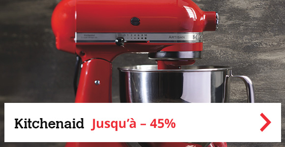 Kitchenaid jusqu' 45%