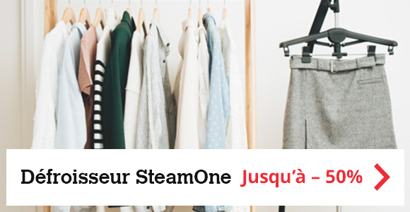 Steamone jusqu' 50%