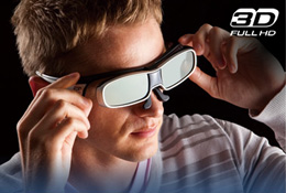 Exemlpe fatigue visuelle lunettes 3D