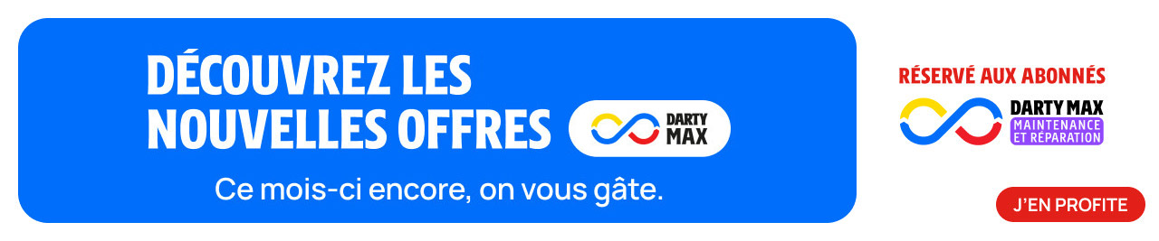 D�couvrez les nouvelles offres du mois, r�serv�es aux abonn�s Darty Max