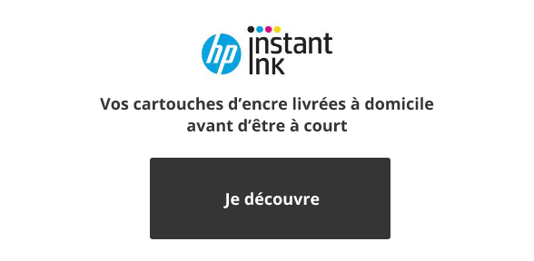 Vos cartouches d'encre livr�es � domicile avant d'etre � court