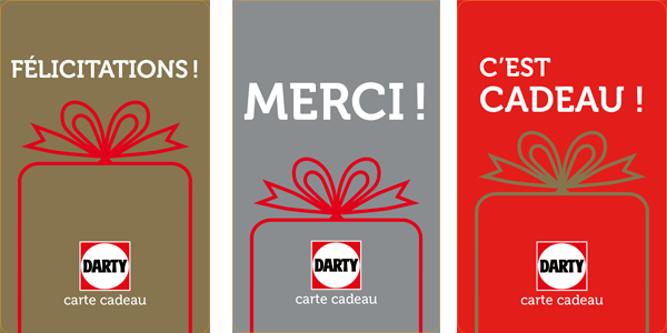 E-cartes cadeau Fnac Darty Billetterie - E-cartes et coffrets cadeaux -  Idées cadeaux