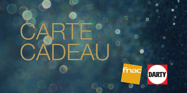 E-carte cadeau Fnac Darty Noir