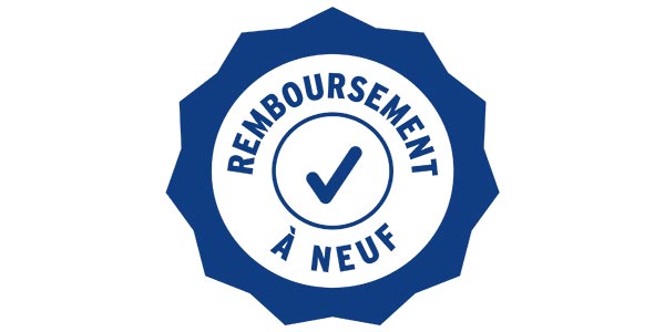 Logo du remboursement à neuf chez Darty