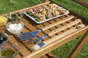 Barbecue : halte aux brochettes carbonises !